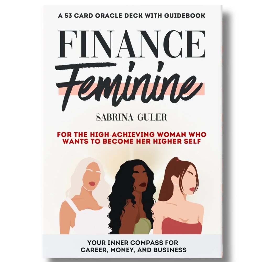 Finance Feminine Oracle Card Deck Sabrina Guler Guidebook Female Power Fortune